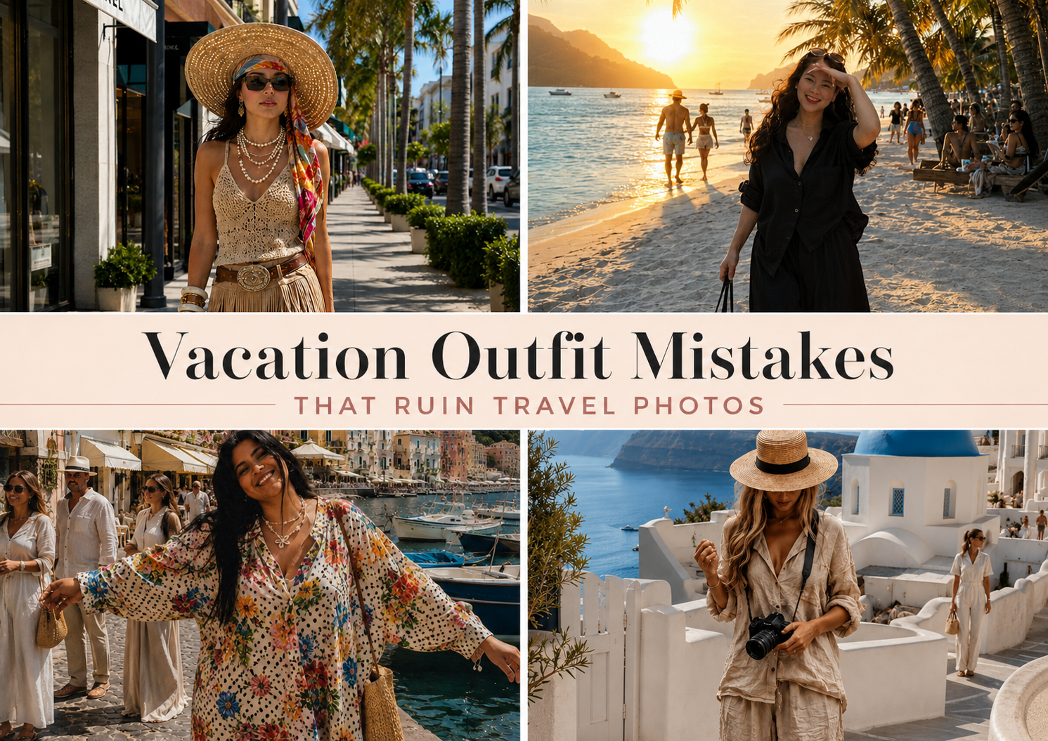 Vacation Outfit Mistakes